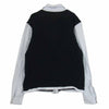 NEIGHBORHOOD ネイバーフッド 121BENH-SHM05 CHANNEL 7/C-SHIRT.LS チャンネル 7 ニット 切替 ストライプ シャツ ブラック系 M【中古】