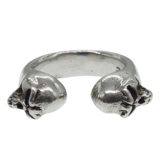 サーティーンデザインズ スカル リング シルバー系【中古】