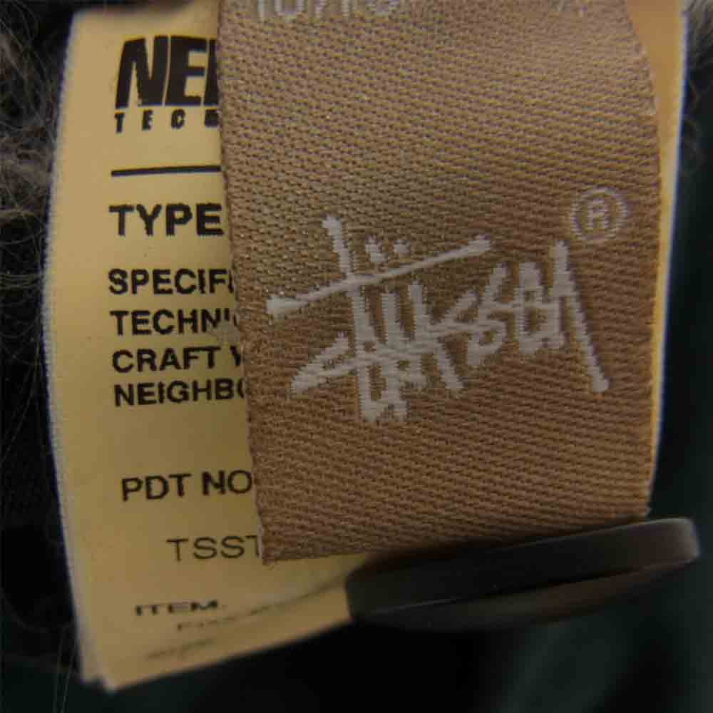 NEIGHBORHOOD ネイバーフッド TSSTN-JK-M01 × STUSSY ステューシー BONEYARDS ブルゾン ジャケット ブラック系 L【中古】