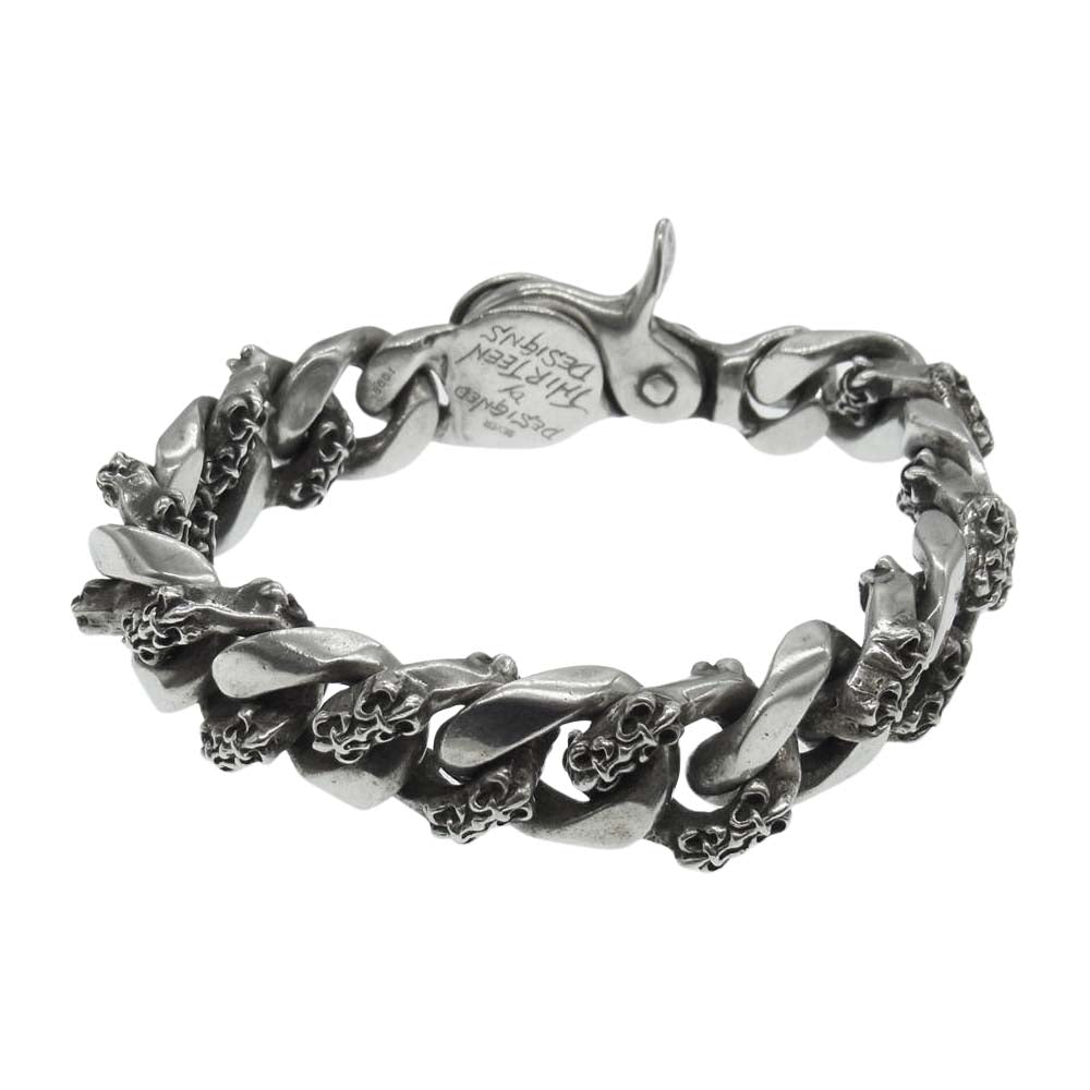 サーティーンデザインズ シルバー ブレスレット シルバー系【中古】