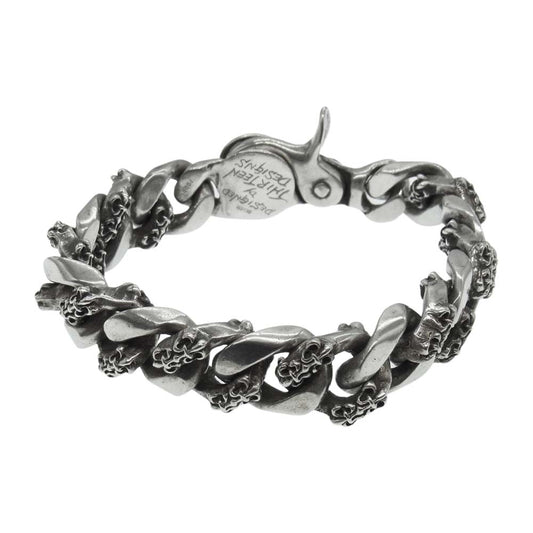サーティーンデザインズ シルバー ブレスレット シルバー系【中古】