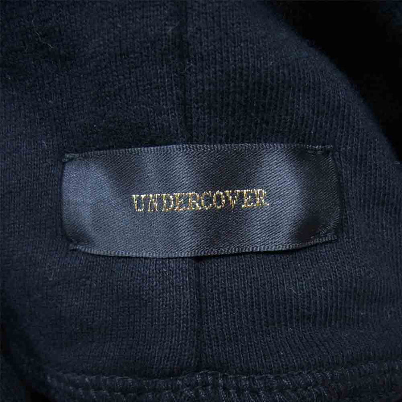 UNDERCOVER アンダーカバー UCR4893-3 HOODIE U STARS フーディ― ユー スター ブラック系 3【中古】