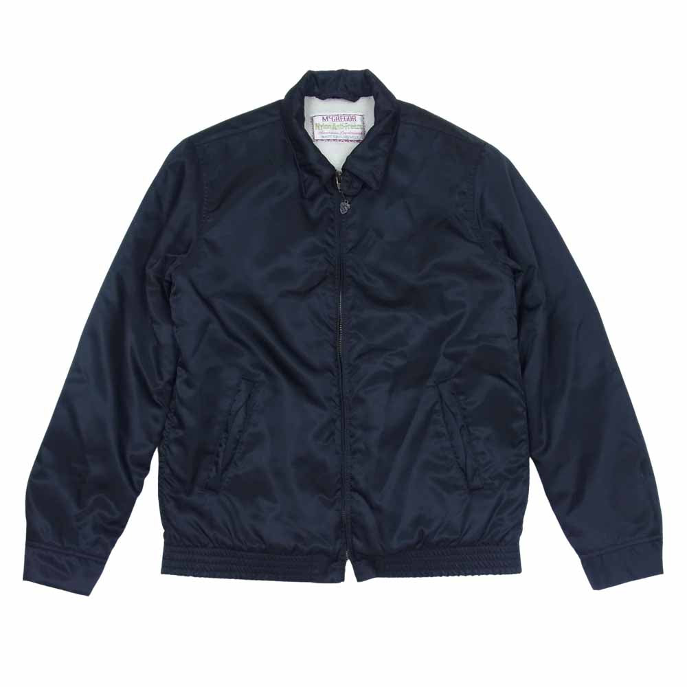 WACKO MARIA ワコマリア ×McGREGOR マクレガー 裏地フリース ジャケット ブラック系 L【中古】