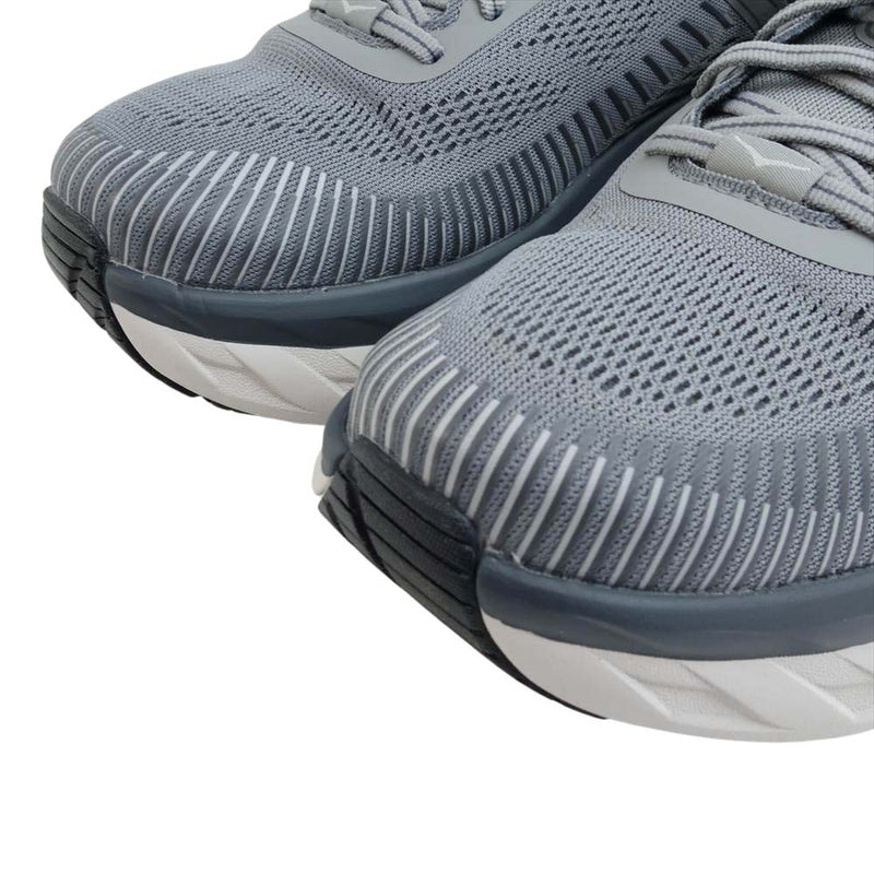 HOKA ONE ONE ホカ オネオネ 1110530 BONDI7 ボンダイ スニーカー 27cm グレー系 27cm【美品】【中古】