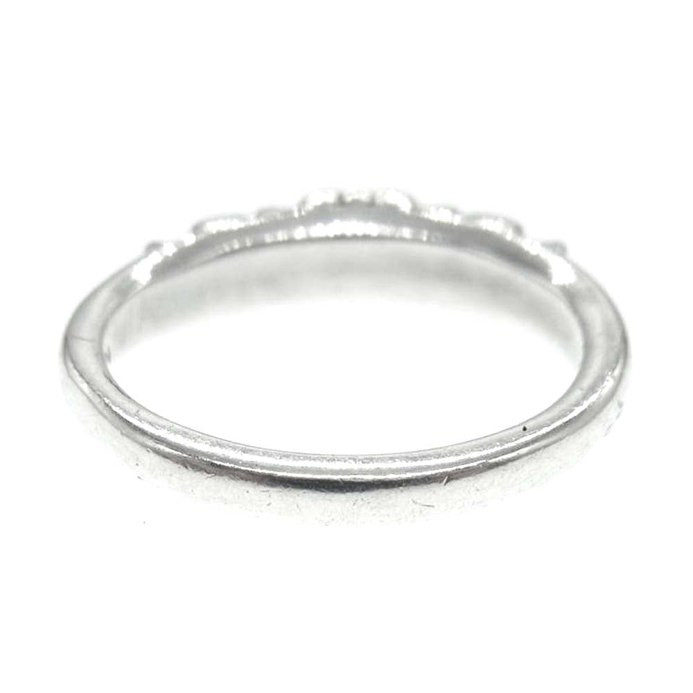 CHROME HEARTS クロムハーツ（原本有）  ベイビー クラシック フローラル クロス リング  シルバー系【中古】