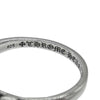 CHROME HEARTS クロムハーツ（原本有）  ベイビー クラシック フローラル クロス リング  シルバー系【中古】