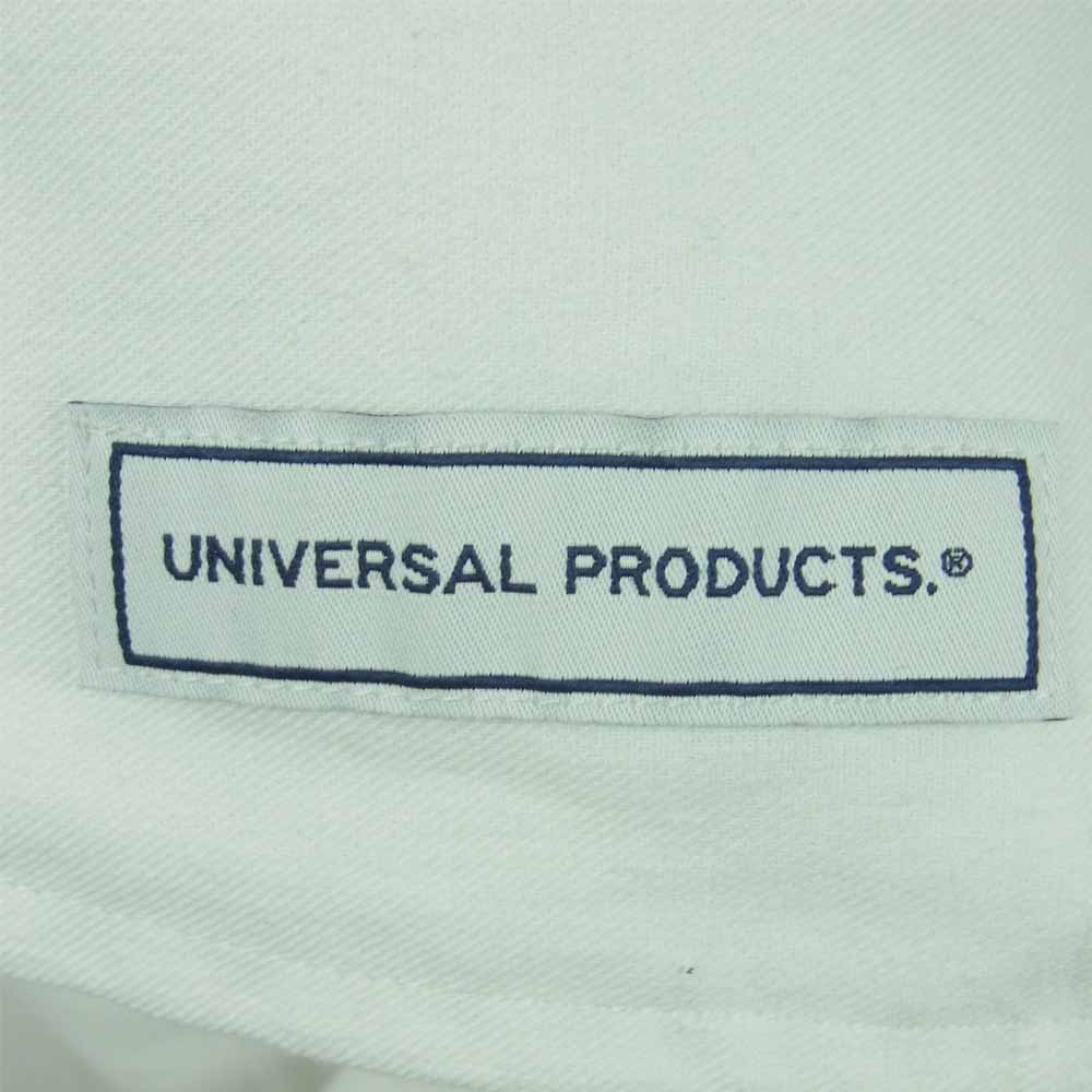 ユニバーサル プロダクツ 213-60502 COTTON 1TUCK TROUSERS コットン 1タック トラウザーズ チノ パンツ ベージュ系 2【中古】
