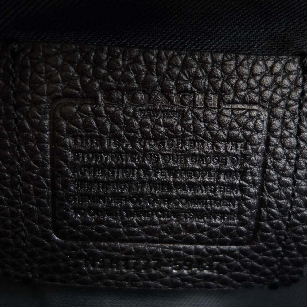 COACH コーチ H1777-59437 レザー エクスプローラー ボストン ブラック系【中古】