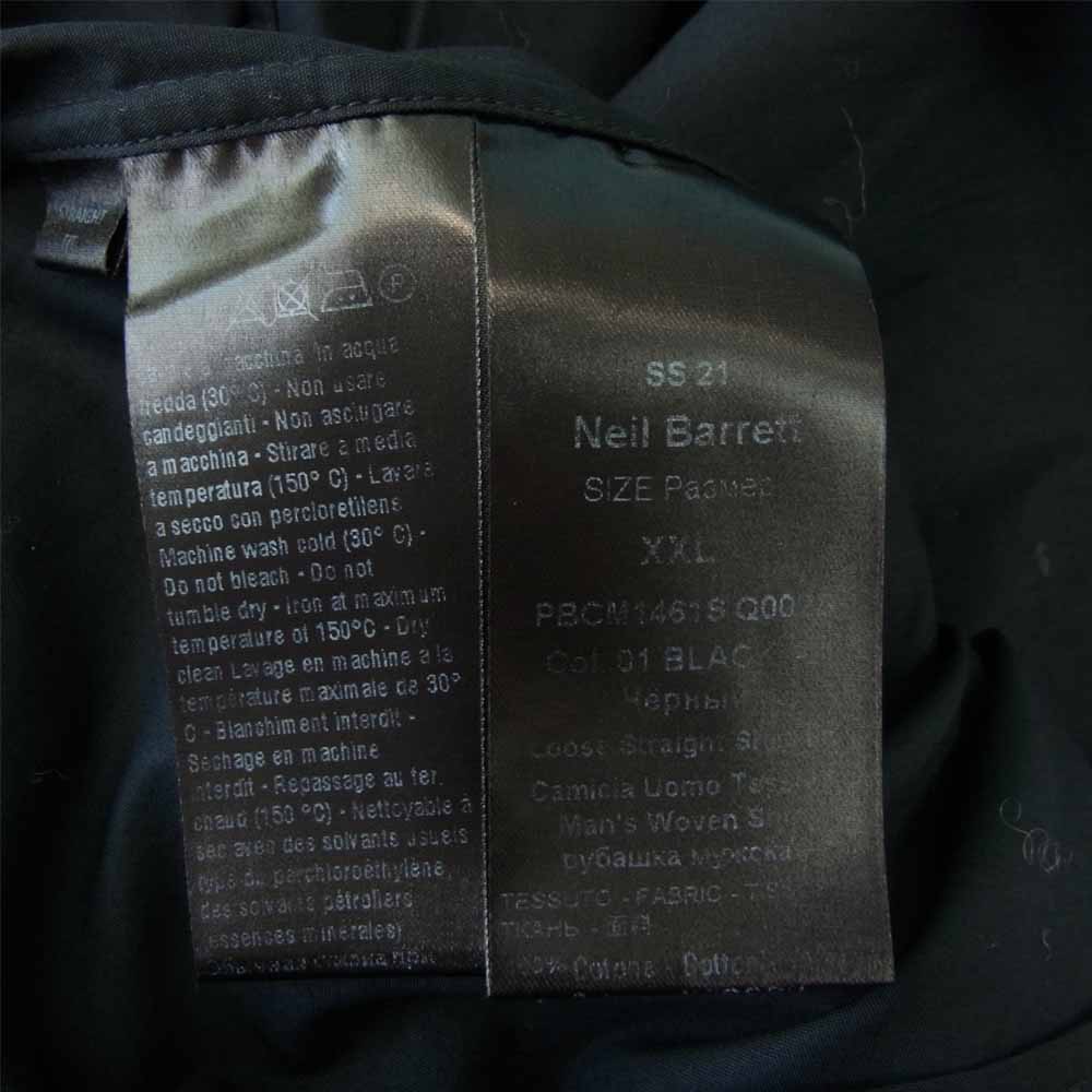NEIL BARRETT ニールバレット PBCM1461S Hybrid Vintage Short Sleeve ...