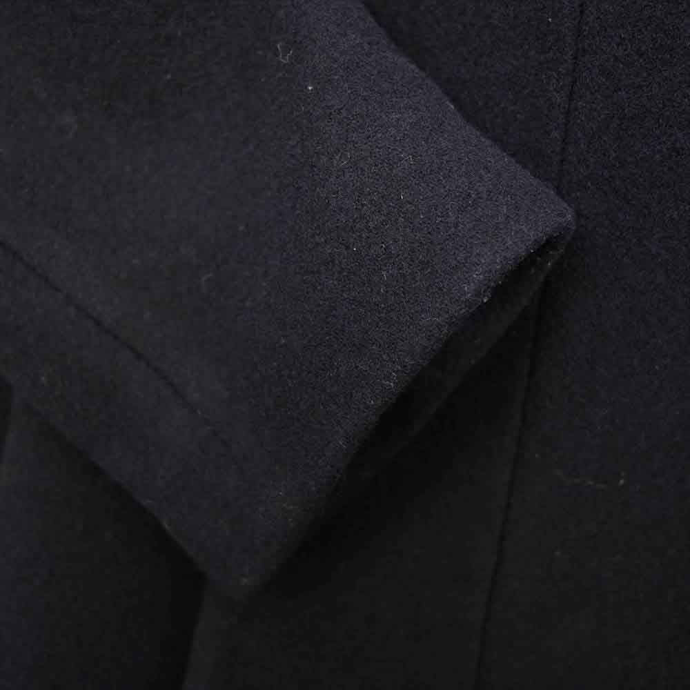 ルッツヒュエル 15AW LZ-A15-0000-033 ショールカラー メルトン フーデッド コート ネイビー系【中古】