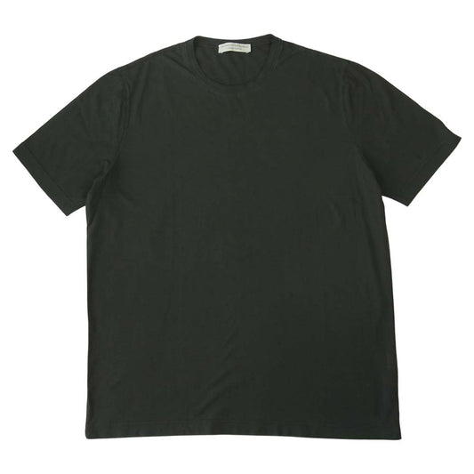 フィリッポ デ ローレンティス 1110-TSMC10 クレープコットン クルーネック ニット Tシャツ グレー系 50【中古】