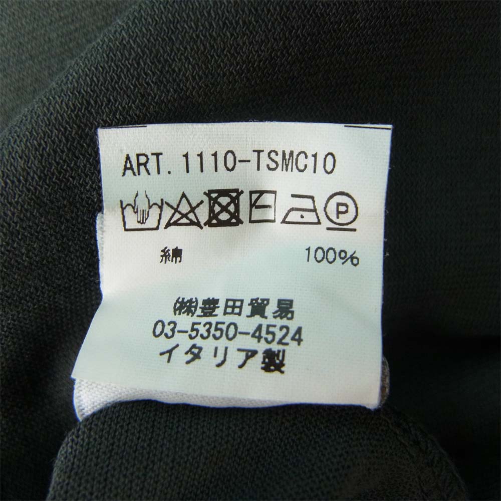 フィリッポ デ ローレンティス 1110-TSMC10 クレープコットン クルーネック ニット Tシャツ グレー系 50【中古】