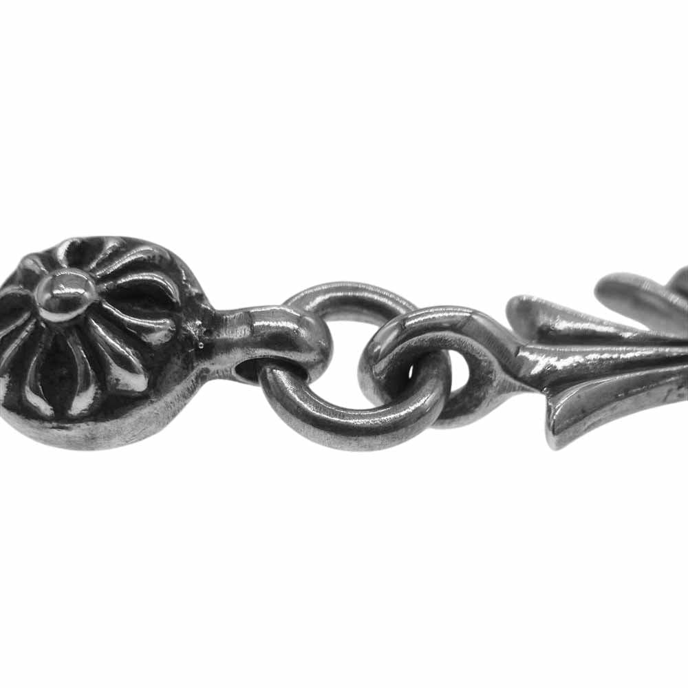 CHROME HEARTS クロムハーツ（原本無） ワンボール タイニー CHクロス ネックレス シルバー系【中古】
