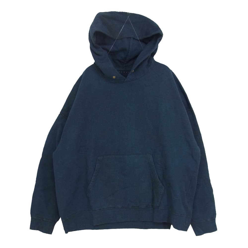 VISVIM ビズビム 20AW 0120205010005 AMPLUS SB HOODIE P.O. C/WS PILE GREY サイズ3 ネイビー系 4【新古品】【未使用】【中古】