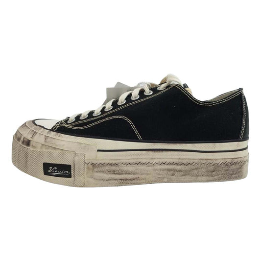 VISVIM ビズビム 22SS 0122101001003 22SS SKAGWAY LO G.PATTEN ローカット ブラック系 US 10.5【新古品】【未使用】【中古】