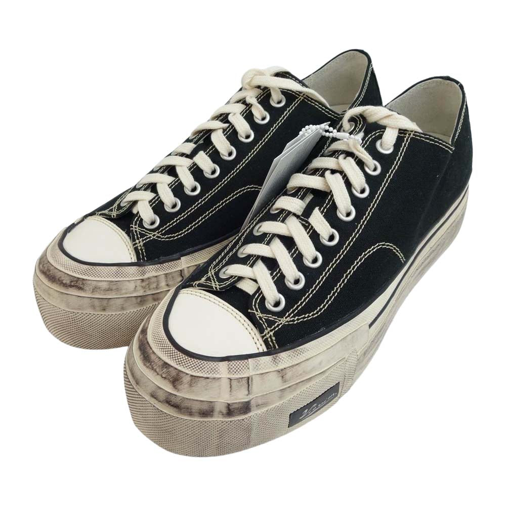 VISVIM ビズビム 22SS 0122101001003 22SS SKAGWAY LO G.PATTEN ローカット ブラック系 US 10.5【新古品】【未使用】【中古】