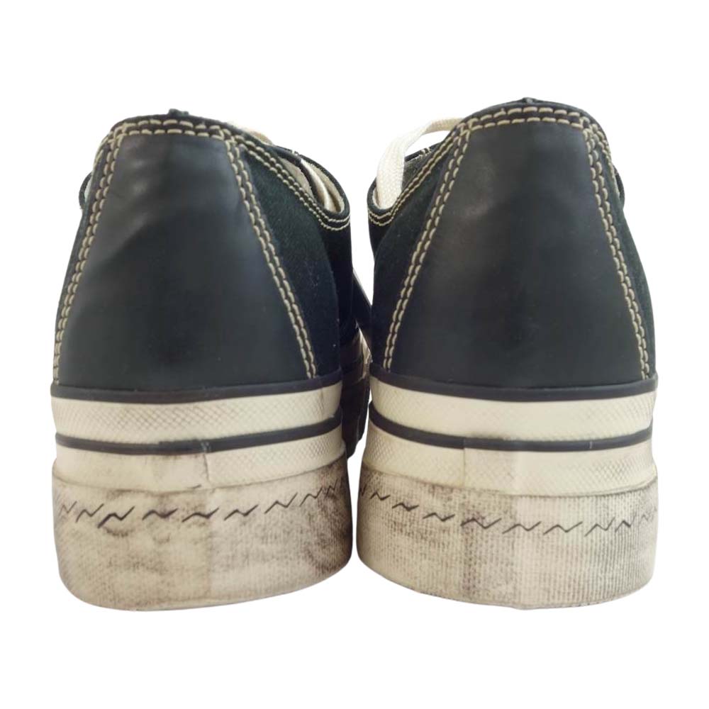 VISVIM ビズビム 22SS 0122101001003 22SS SKAGWAY LO G.PATTEN ローカット ブラック系 US 10.5【新古品】【未使用】【中古】