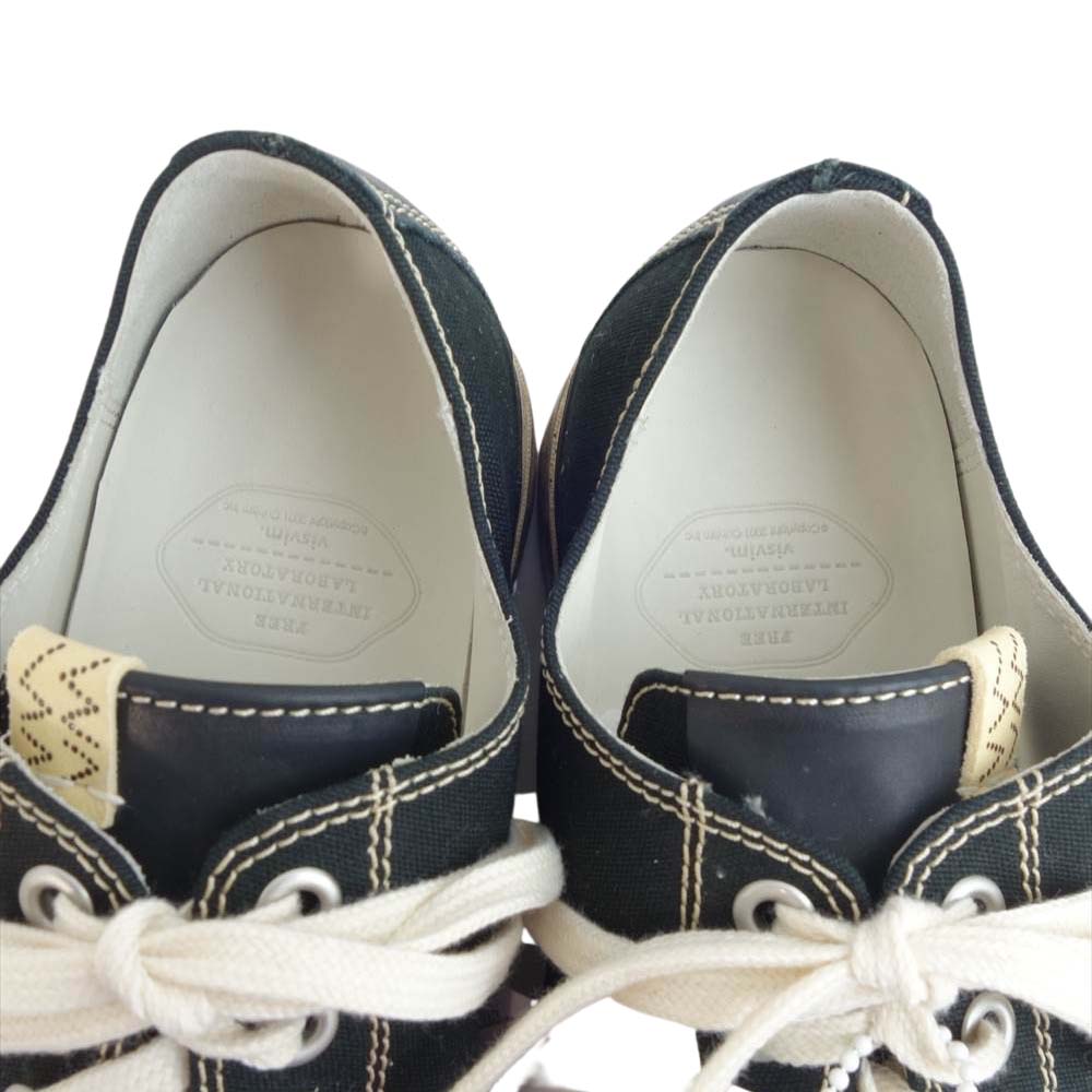 VISVIM ビズビム 22SS 0122101001003 22SS SKAGWAY LO G.PATTEN ローカット ブラック系 US 10.5【新古品】【未使用】【中古】