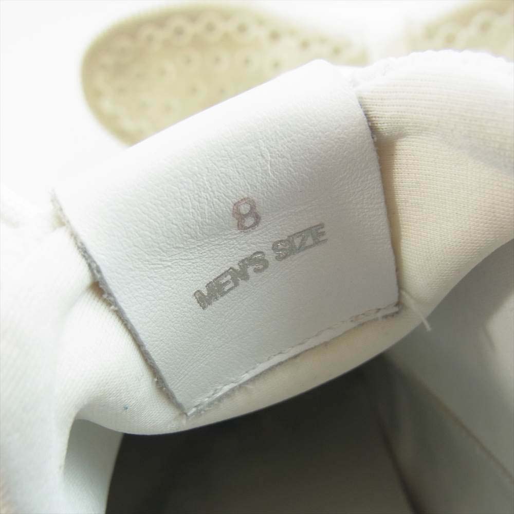 TOD’S トッズ NO CODE 01 レザー ナイロン スニーカー ホワイト ホワイト系 8【中古】