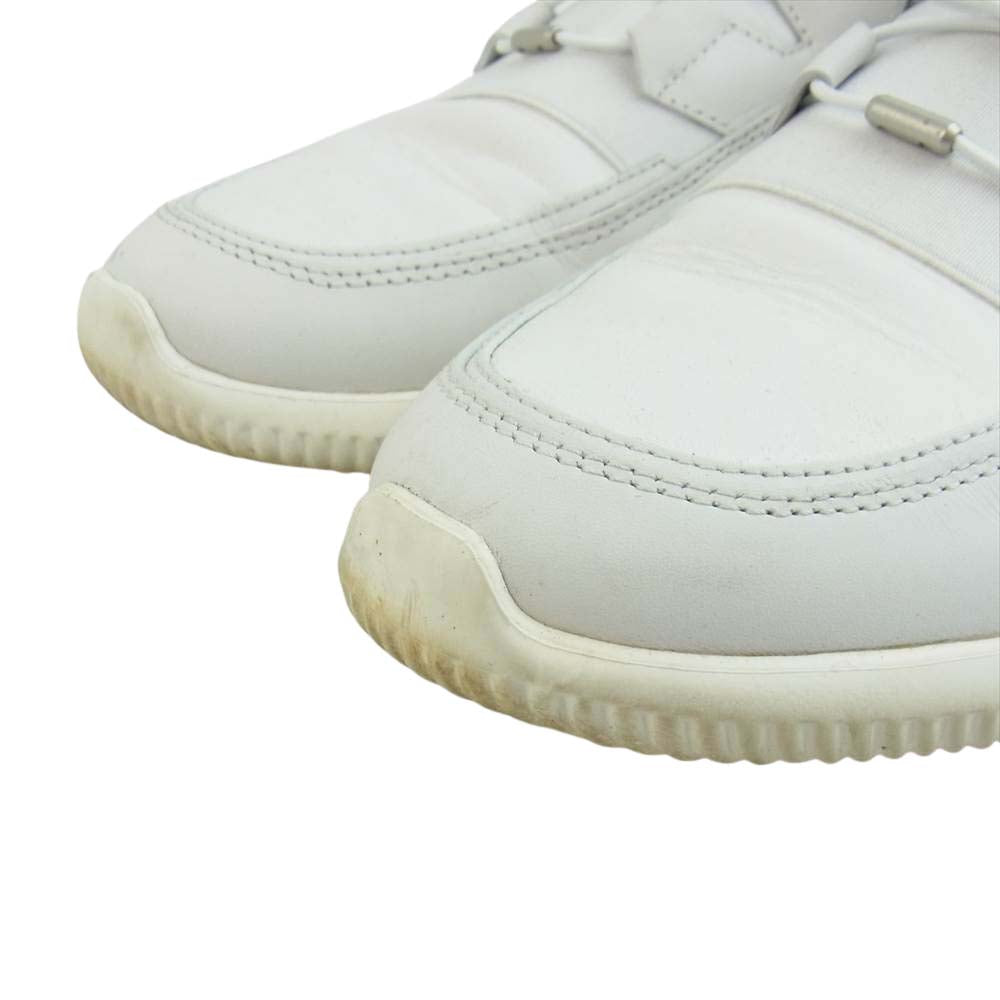 TOD’S トッズ NO CODE レザー スニーカー ホワイト ホワイト系 8【中古】