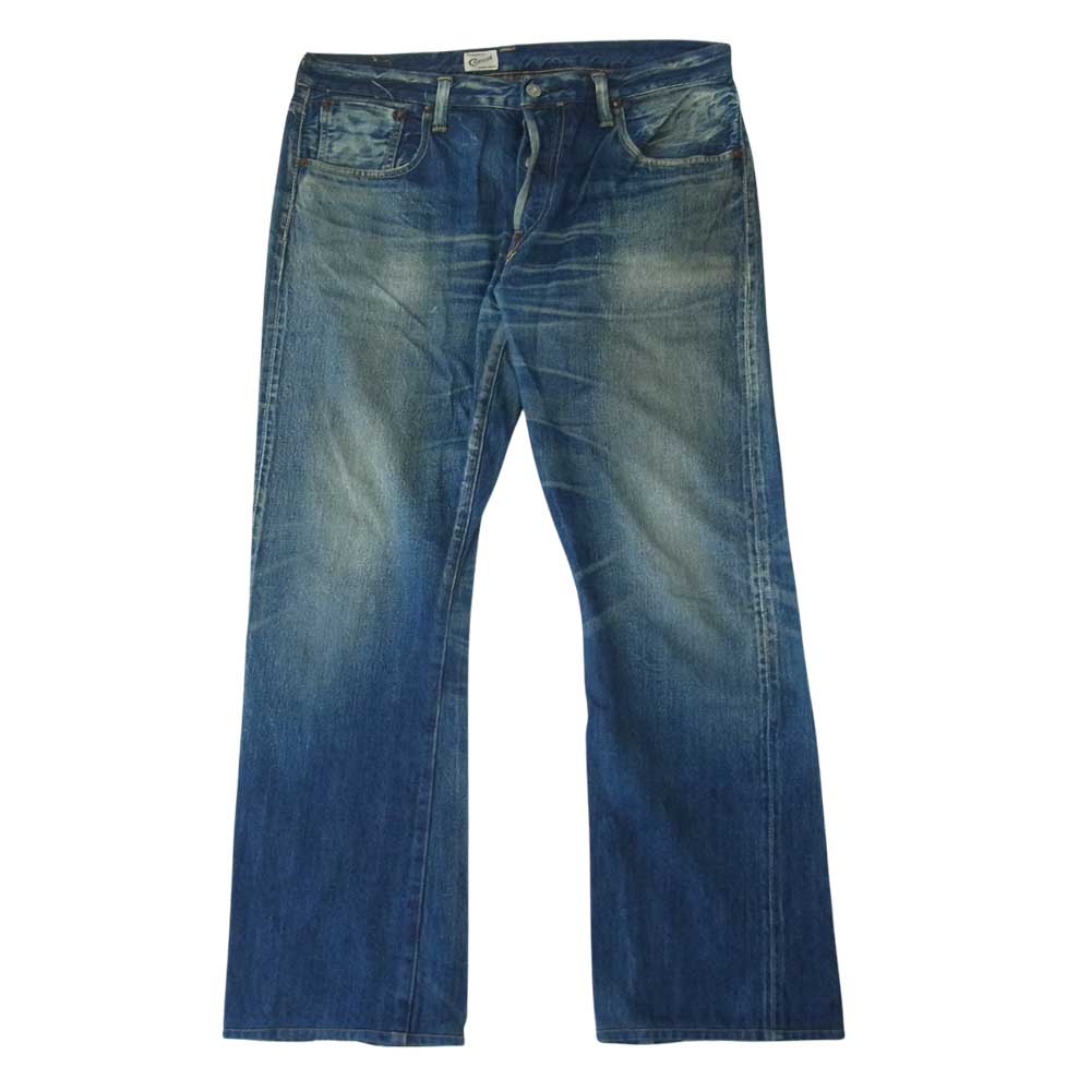 CANTON キャントン 500-100ra3 デニム パンツ インディゴブルー系 34【中古】