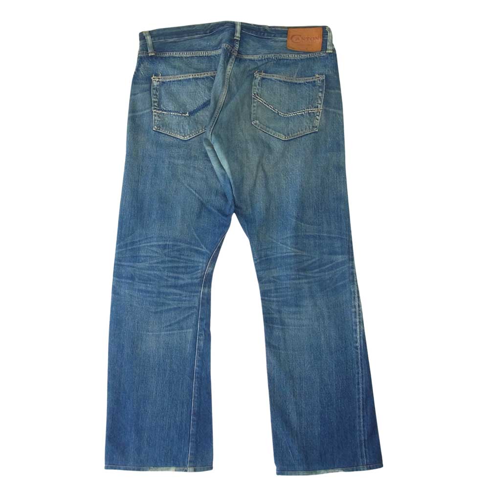 CANTON キャントン 500-100ra3 デニム パンツ インディゴブルー系 34【中古】