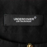 UNDERCOVER アンダーカバー 21SS UC1A4409 Half zip shirt  Cビエラファスナー ハーフジップ プルオーバー ノーカラー シャツ  ブラック系 3【中古】