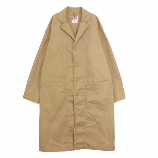 ユニフォームワールド UW1917025020 Twill Work Coat ツイル ワーク コート ベージュ系 M【中古】
