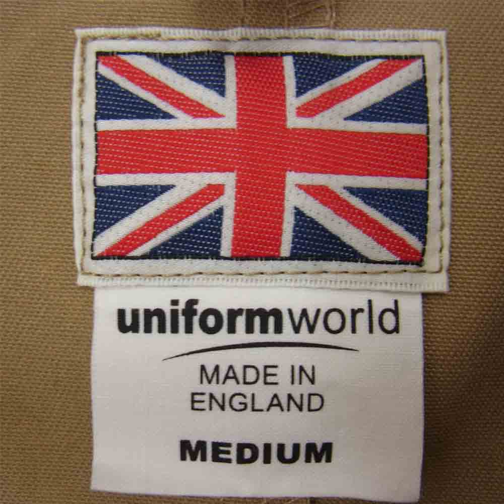 ユニフォームワールド UW1917025020 Twill Work Coat ツイル ワーク コート ベージュ系 M【中古】