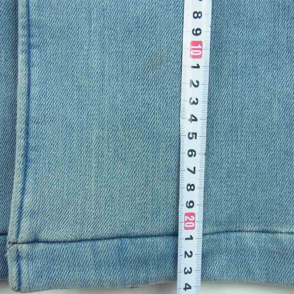 FOB FACTORY エフオービーファクトリー 裏ネル ストレッチ デニム ステンカラー コート インディゴブルー系 M 2【中古】