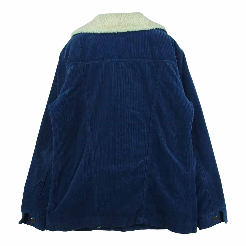 Wrangler ラングラー WS9147 nano universe ナノユニバース ROYAL PALM ロイヤルパーム 裏ボア コーデュロイ ランチ ジャケット ブルー系 S【中古】