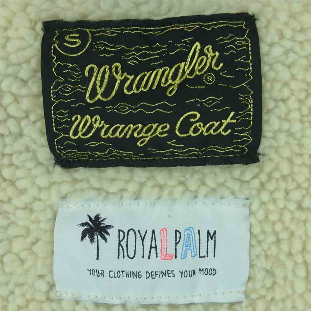 Wrangler ラングラー WS9147 nano universe ナノユニバース ROYAL PALM ロイヤルパーム 裏ボア コーデュロイ ランチ ジャケット ブルー系 S【中古】