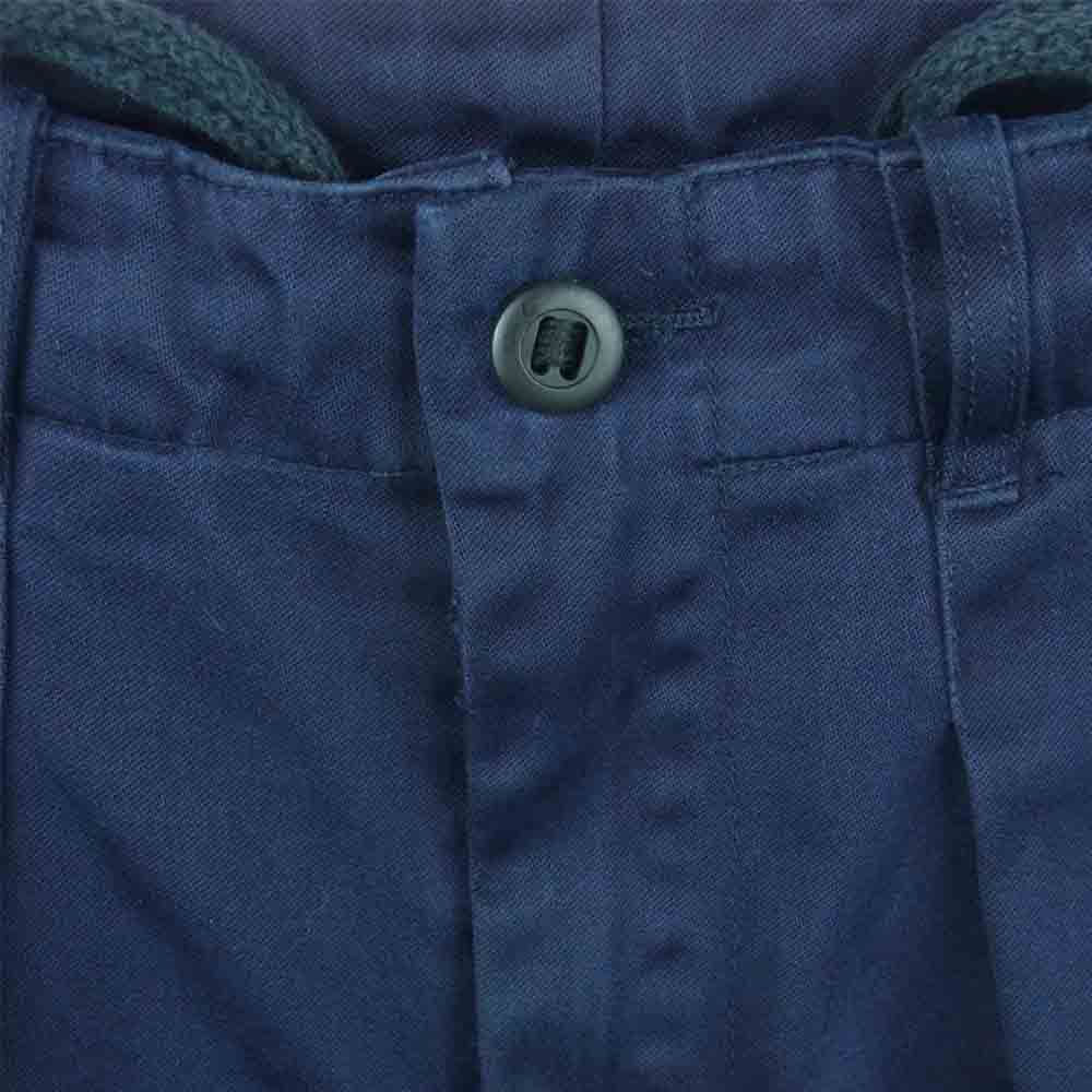 ロイヤルネイビー 英国 イギリス軍 8415-99-245-3520 ドローコード カーゴ パンツ ネイビー系【中古】