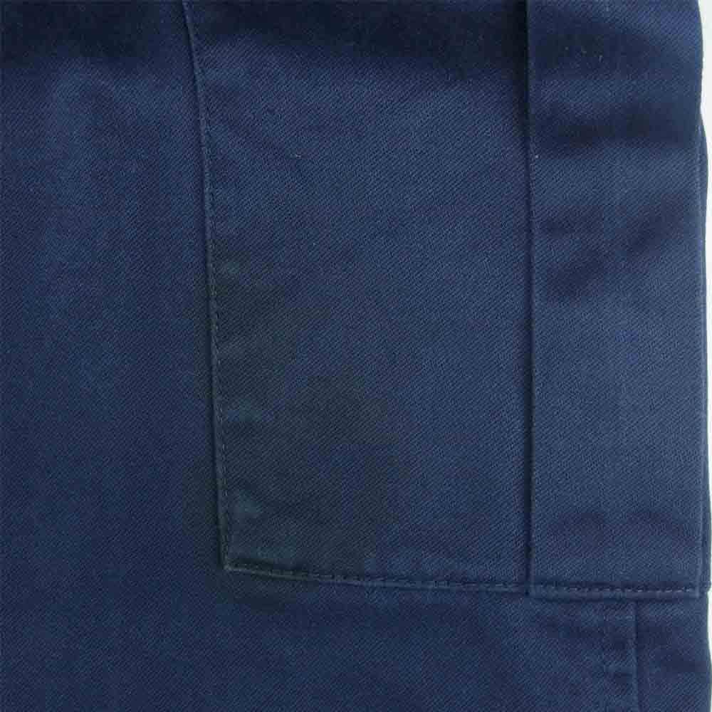 ロイヤルネイビー 英国 イギリス軍 8415-99-245-3520 ドローコード カーゴ パンツ ネイビー系【中古】