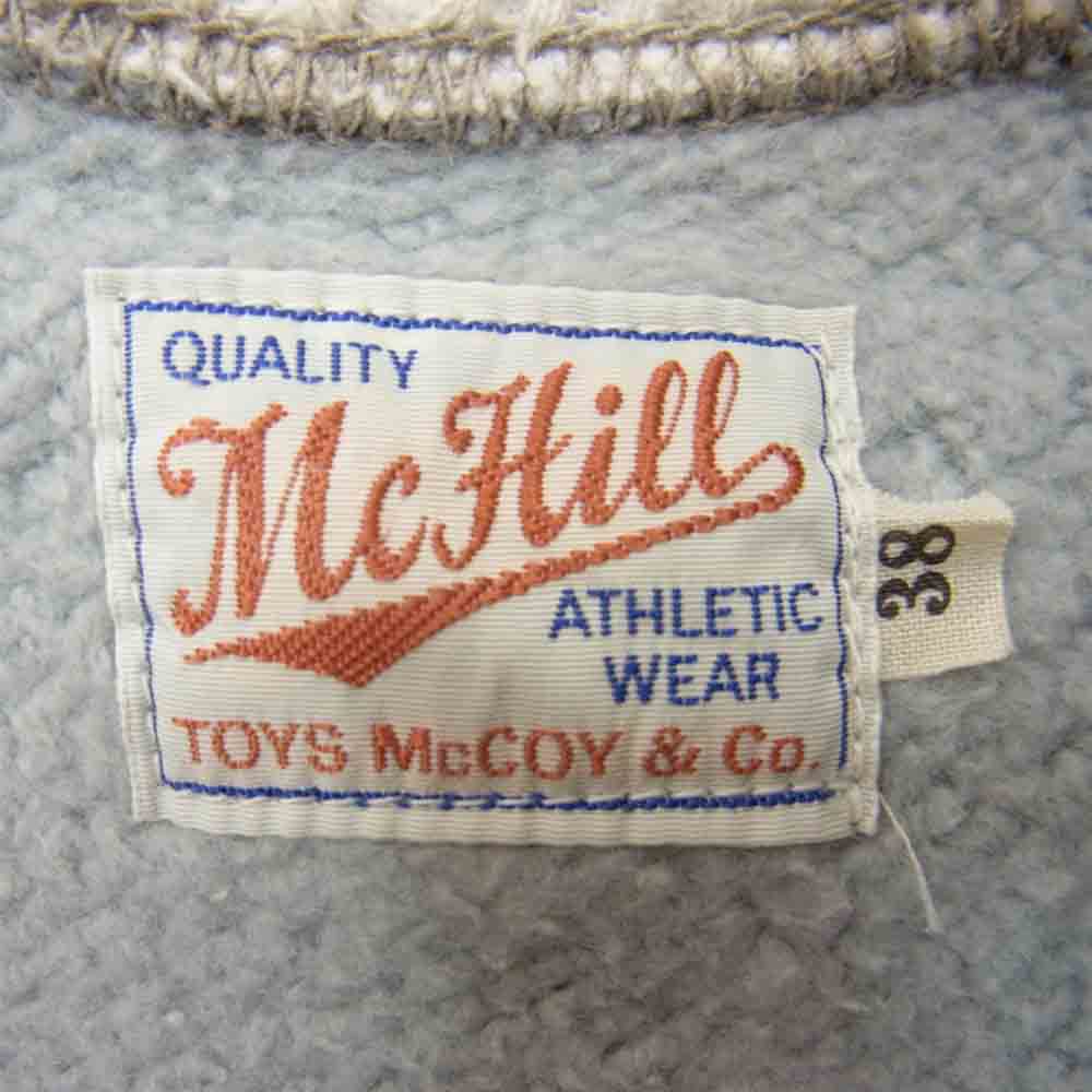 TOY'S McCOY トイズマッコイ MCHILL マックヒル フェリックス プリント ジップ パーカー ライトブルー系 38【中古】