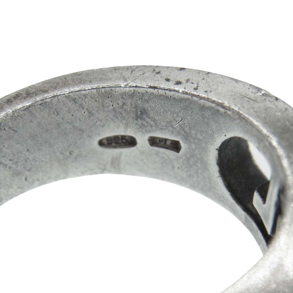 GUCCI グッチ ダブルGロゴ リング シルバー系【中古】