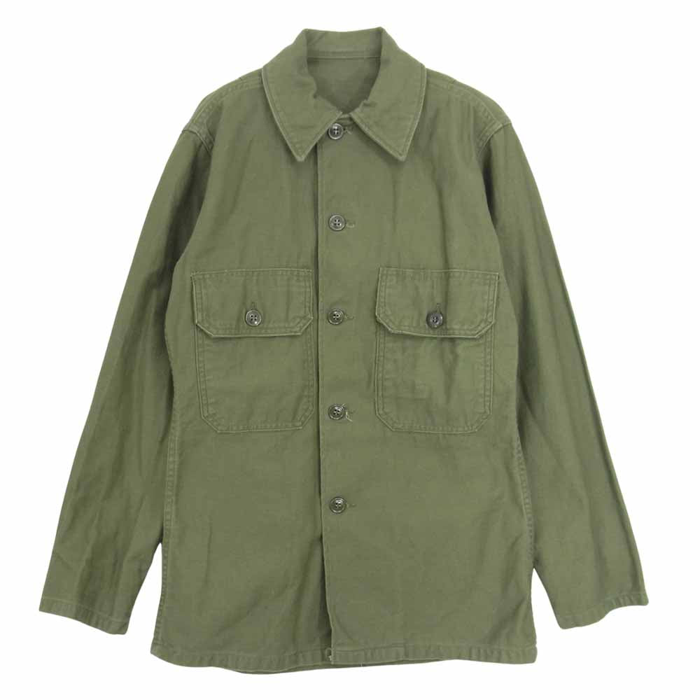 アメリカ軍 2nd ユーティリティ シャツ カーキ系 サイズ表記無【中古】