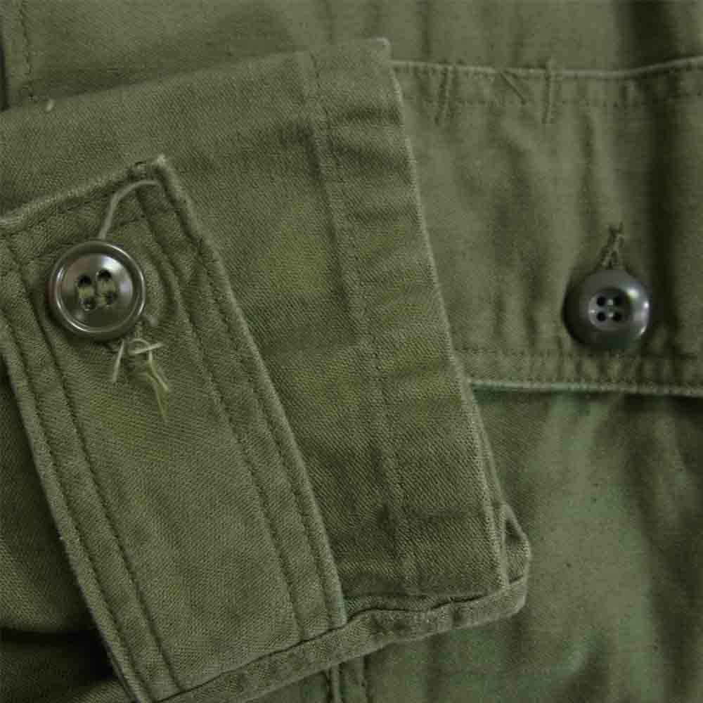 アメリカ軍 2nd ユーティリティ シャツ カーキ系 サイズ表記無【中古】