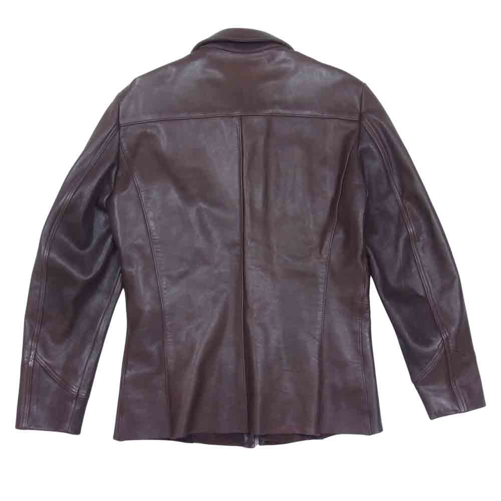 REDMOON レッドムーン カウハイド レザージャケット 日本製 ブラウン系 36【中古】