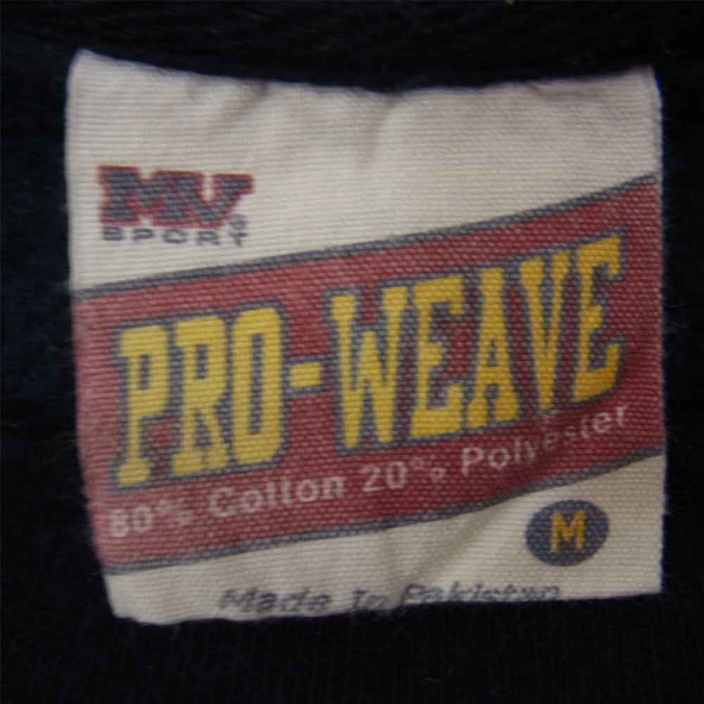 エムブイスポーツ プロウェーブ WPL11590 NAVY プリント スウェット プルオーバー ネイビー系 M【中古】