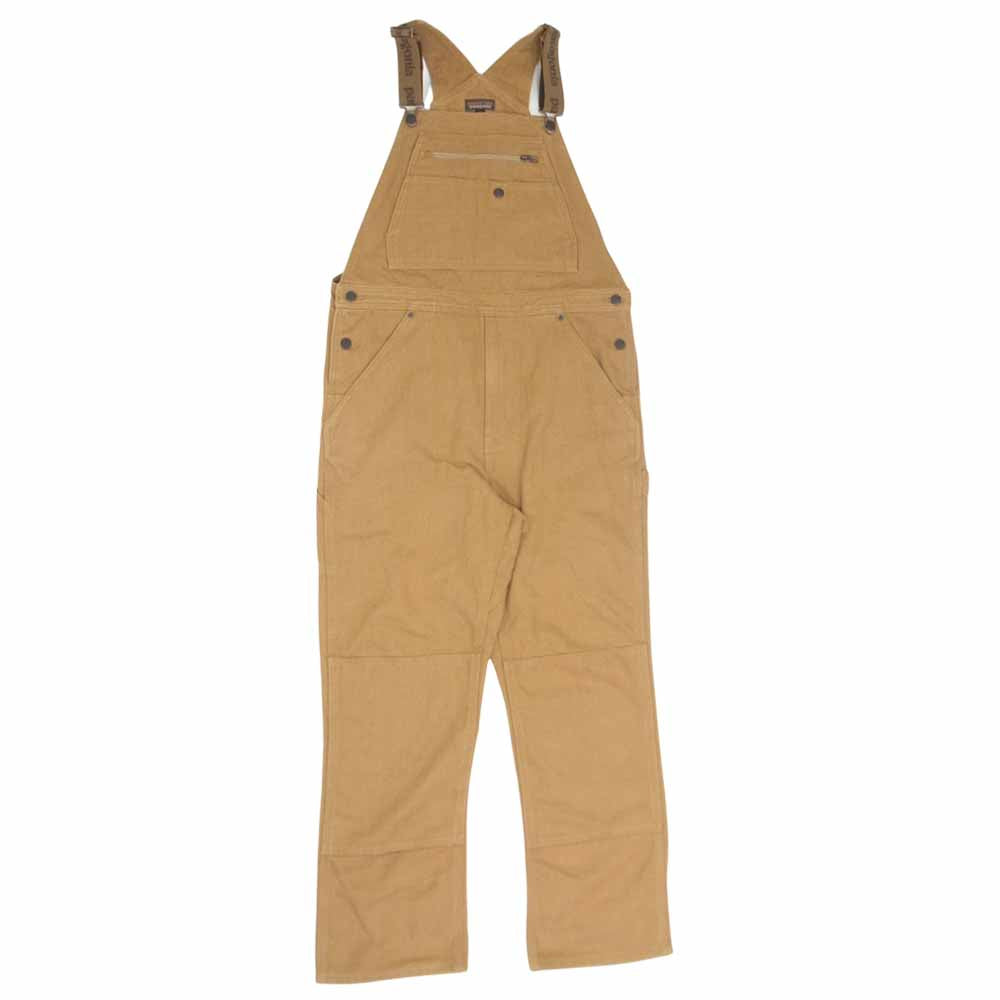 patagonia パタゴニア 20SS 55040 Iron Forge Hemp’s Canvas Bib Overalls アイアン フォージ ヘンプ キャンバス ビブ オーバーオール ブラウン系 34【中古】
