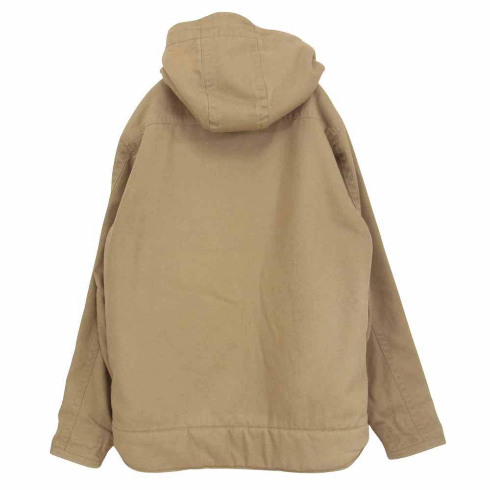 patagonia パタゴニア 16AW 27163 Lined Canvas Hoody 裏ボア ラインド キャンバス フーディー ジャケット ベージュ系 M【中古】