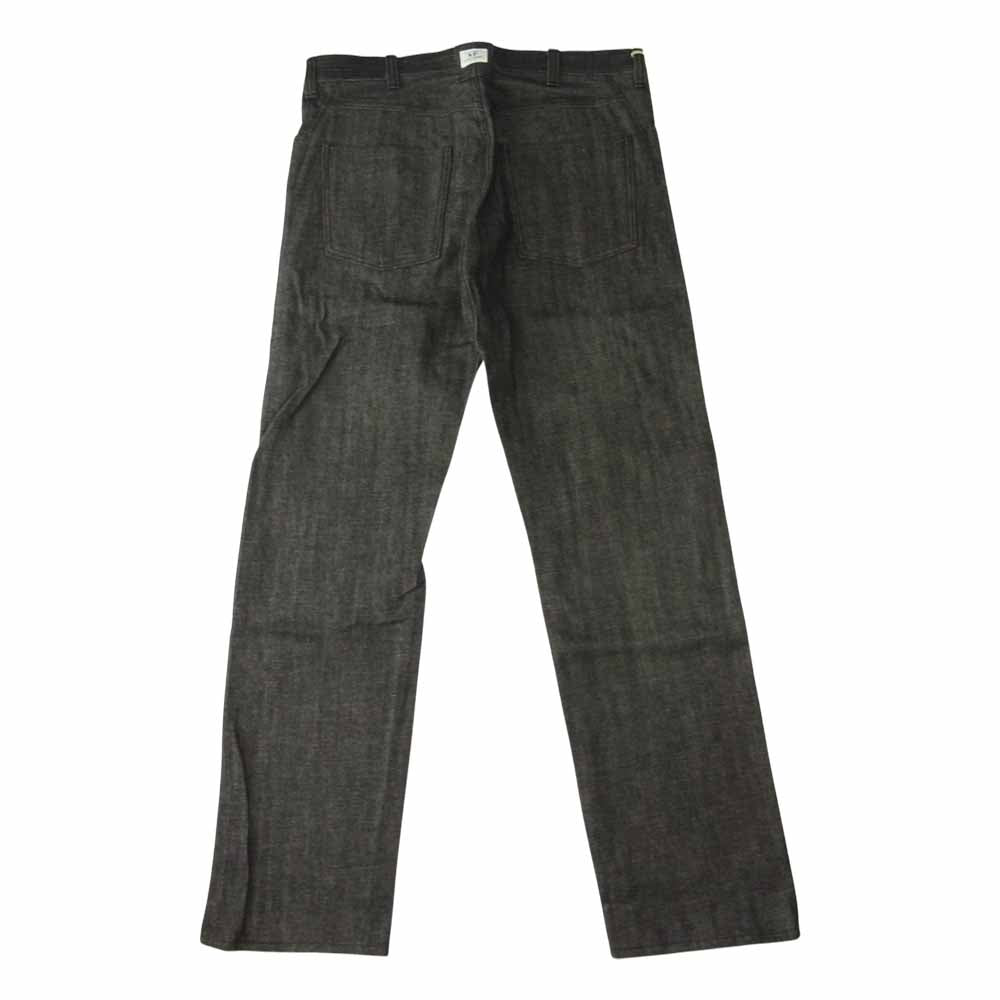 SASAFRAS ササフラス SF-201734 Sprayer 5 Pants 14oz Denim スプレイヤー デニム パンツ ブラック系 L【新古品】【未使用】【中古】
