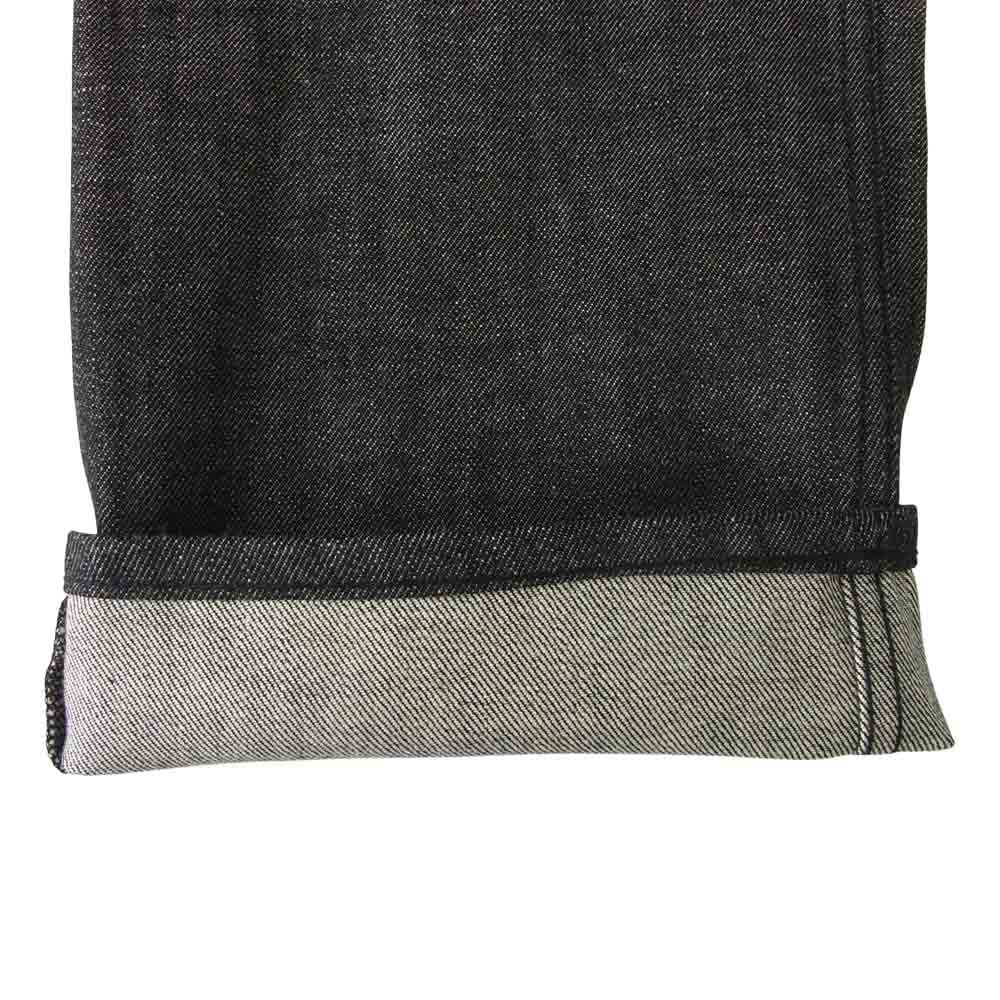 SASAFRAS ササフラス SF-201734 Sprayer 5 Pants 14oz Denim スプレイヤー デニム パンツ ブラック系 L【新古品】【未使用】【中古】