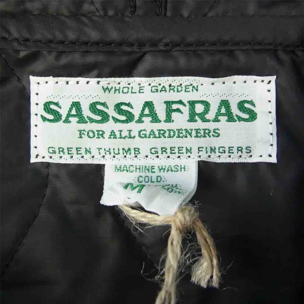 SASAFRAS ササフラス SF-211847 Gardener Bud Breaker Polyester Quilting ガーデナー バド ブレーカー キルティング ジャケット ブラック系 M【新古品】【未使用】【中古】