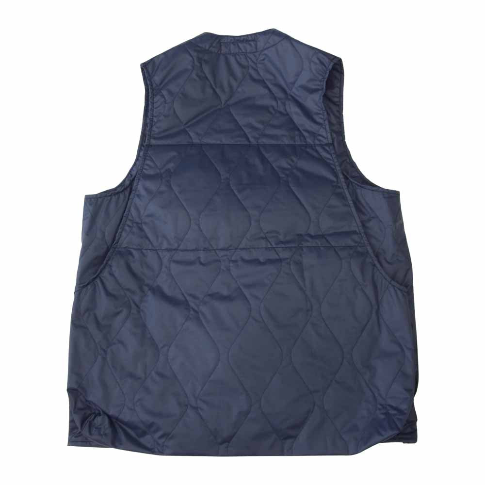 SASAFRAS ササフラス SF-211851 Garden Tough Vest Polyester Quilting ガーデン タフ キルティング ベスト ネイビー ネイビー系 L【新古品】【未使用】【中古】