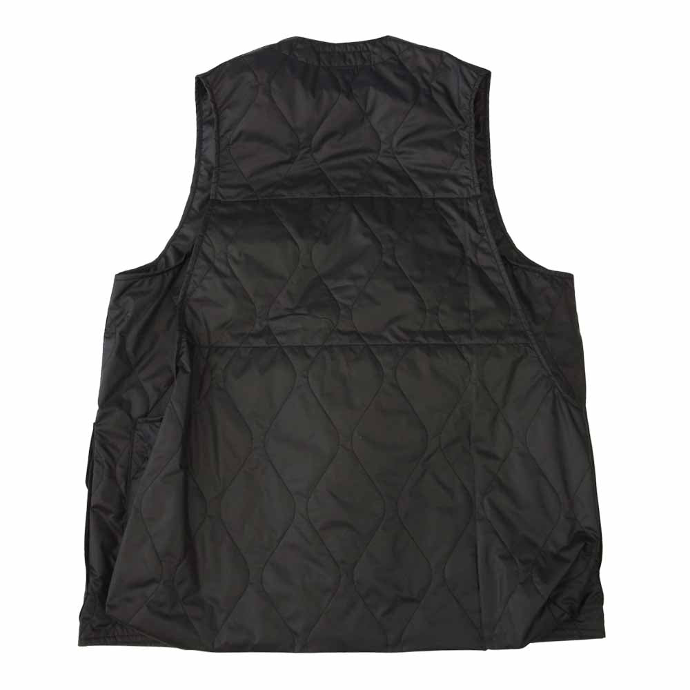 SASAFRAS ササフラス SF-211851 Garden Tough Vest Polyester Quilting ガーデン タフ キルティング ベスト ブラック ブラック系 L【新古品】【未使用】【中古】