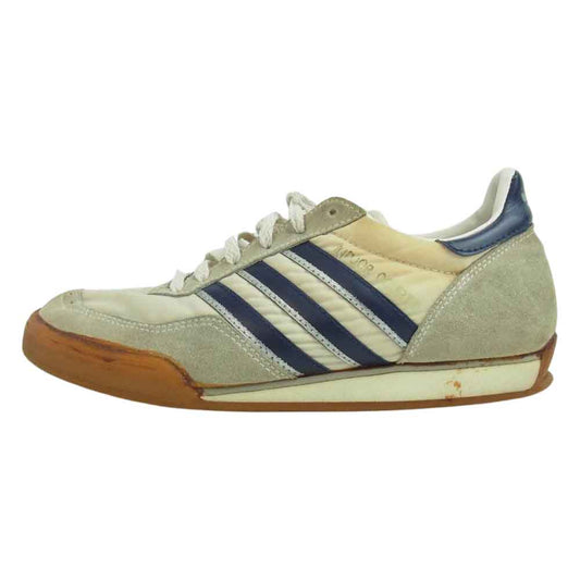 adidas アディダス 観賞用 ヴィンテージ 80s P8707 INDOOR COURT II インドアコート2 フィリピン製 グレー系 6 1/2【中古】