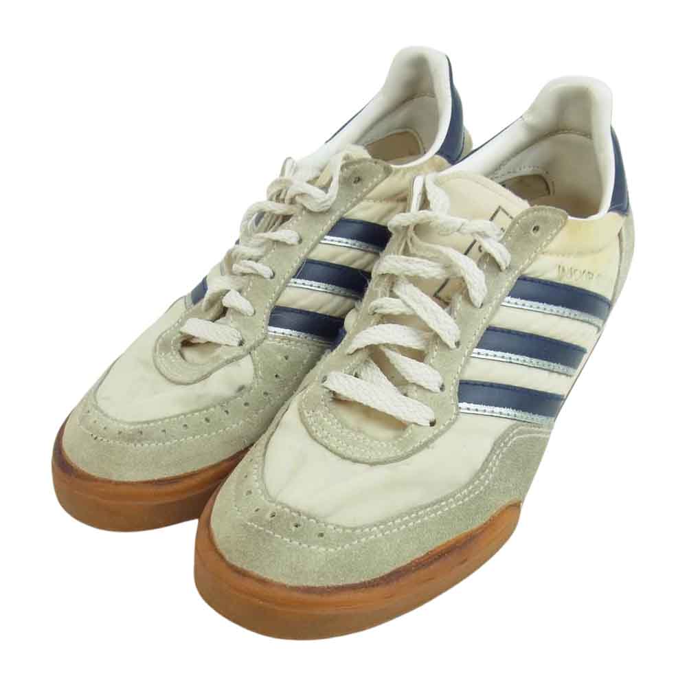 adidas アディダス 観賞用 ヴィンテージ 80s P8707 INDOOR COURT II インドアコート2 フィリピン製 グレー系 6 1/2【中古】