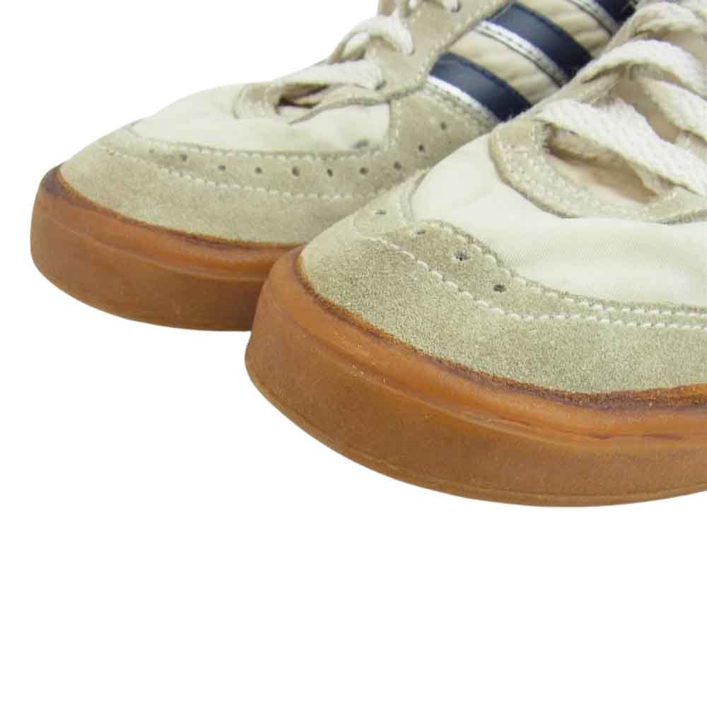 adidas アディダス 観賞用 ヴィンテージ 80s P8707 INDOOR COURT II インドアコート2 フィリピン製 グレー系 6 1/2【中古】